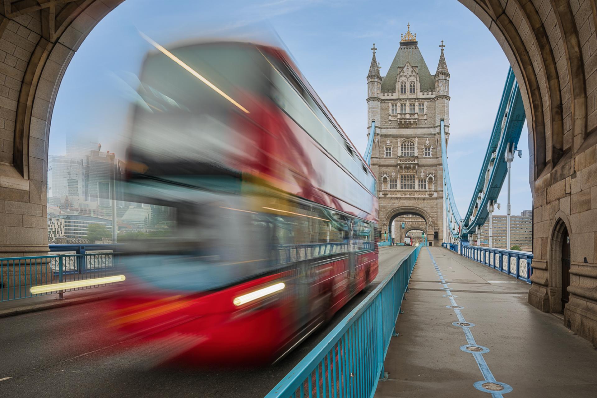 Global Photography Awards Winner - Tower Bridge and Red Bus