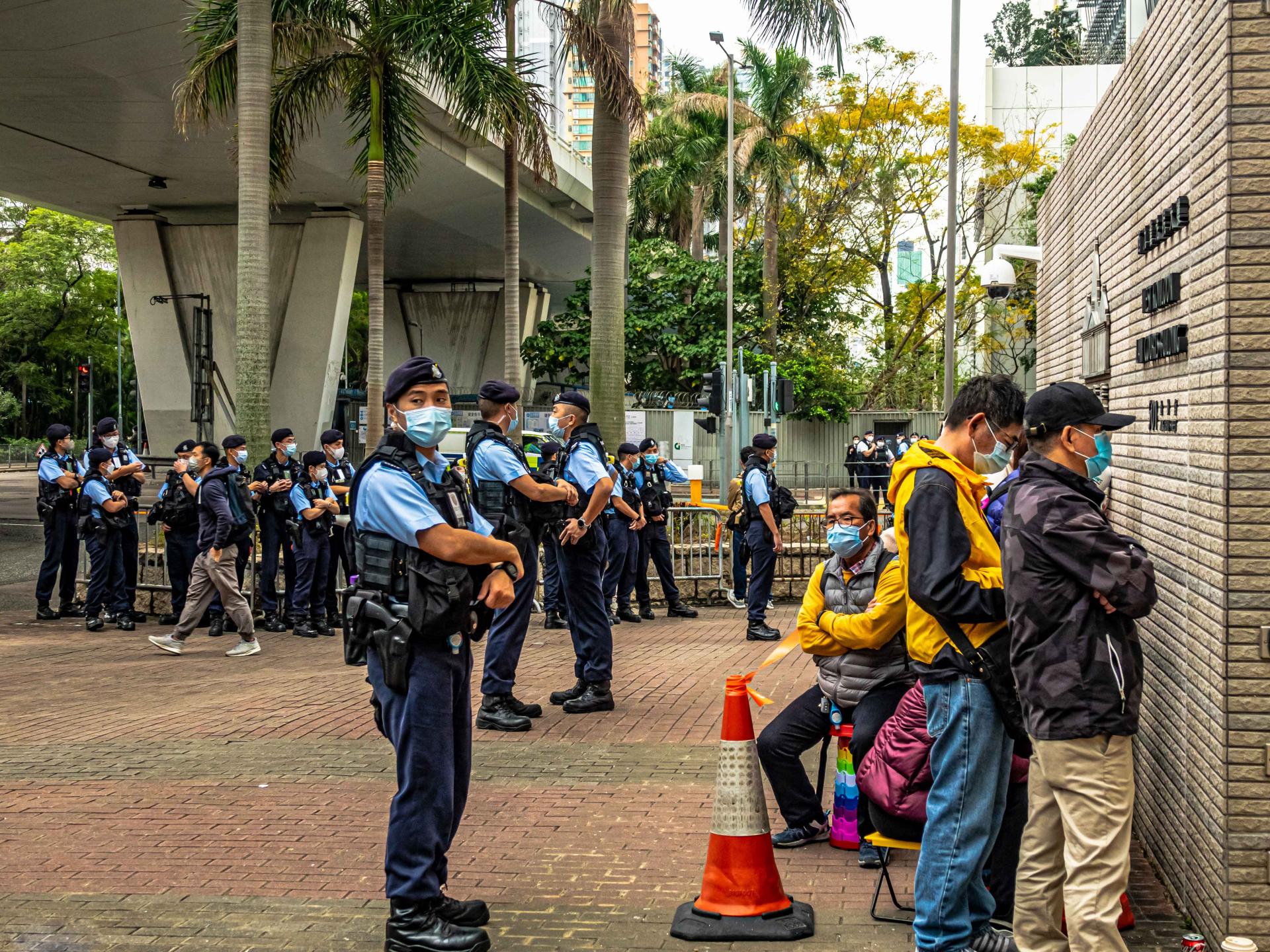 Global Photography Awards Winner - Scene Outside The Court 