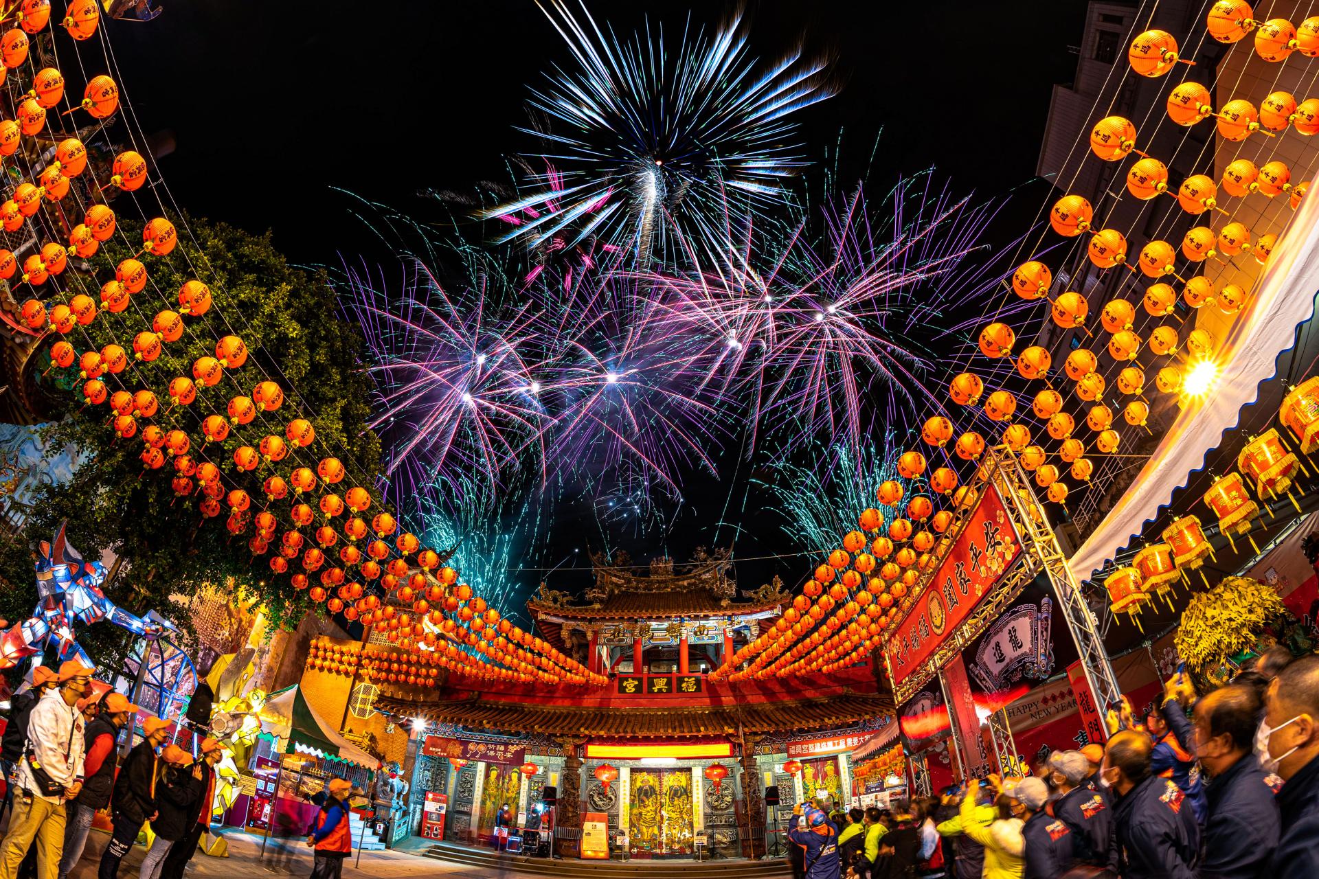 Global Photography Awards Winner - Xiluo Fuxing Temple Fireworks Festival