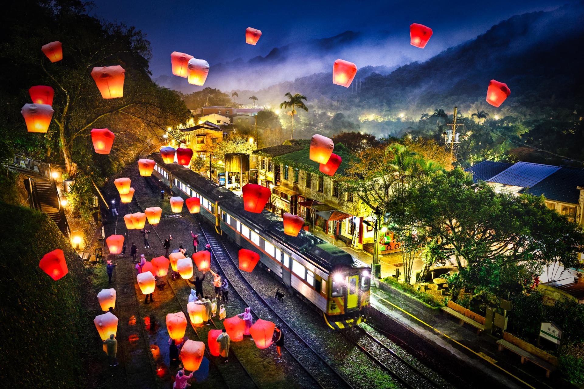 Global Photography Awards Winner - Dream Lantern Train