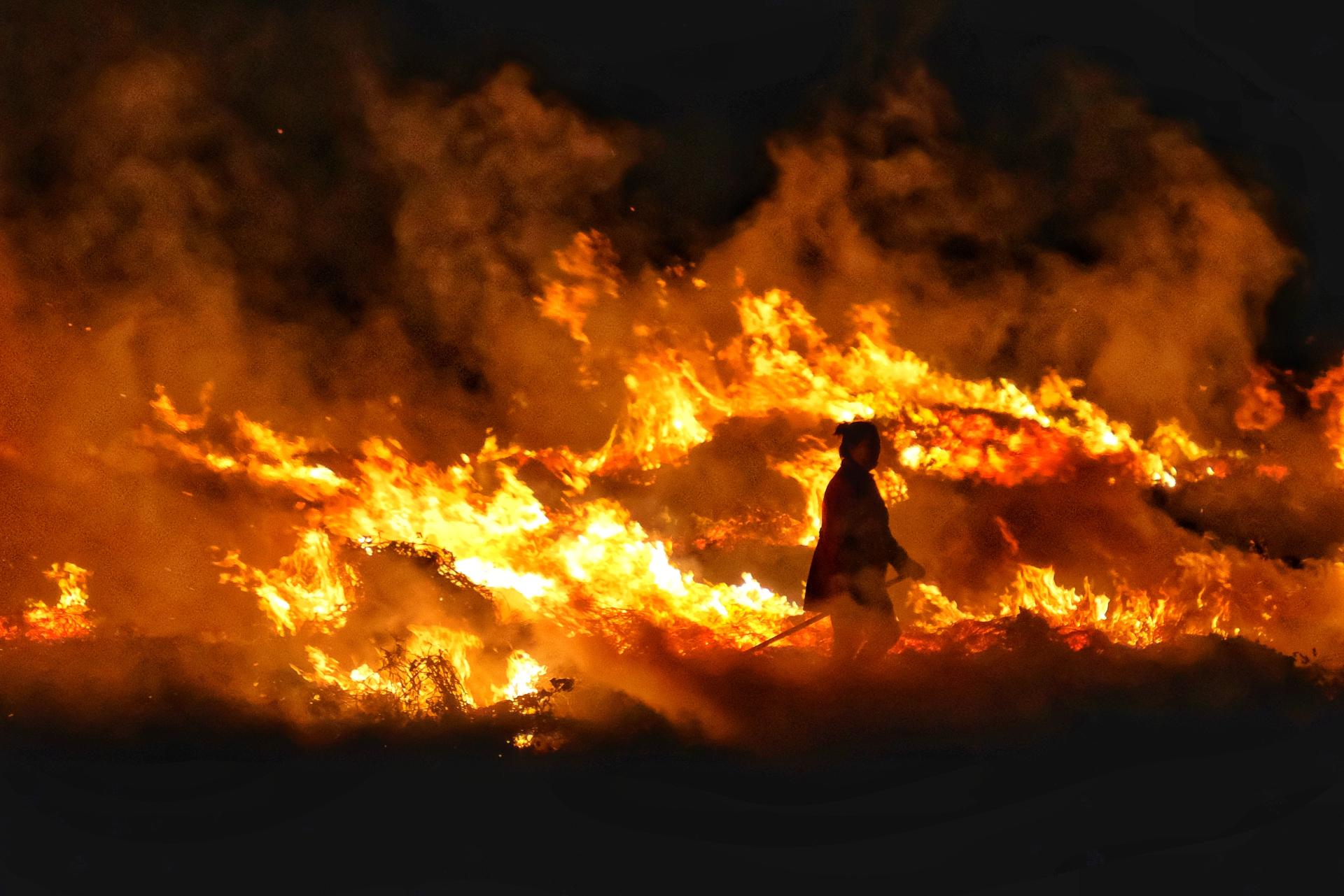 Global Photography Awards Winner - A symphony of fire and air pollution