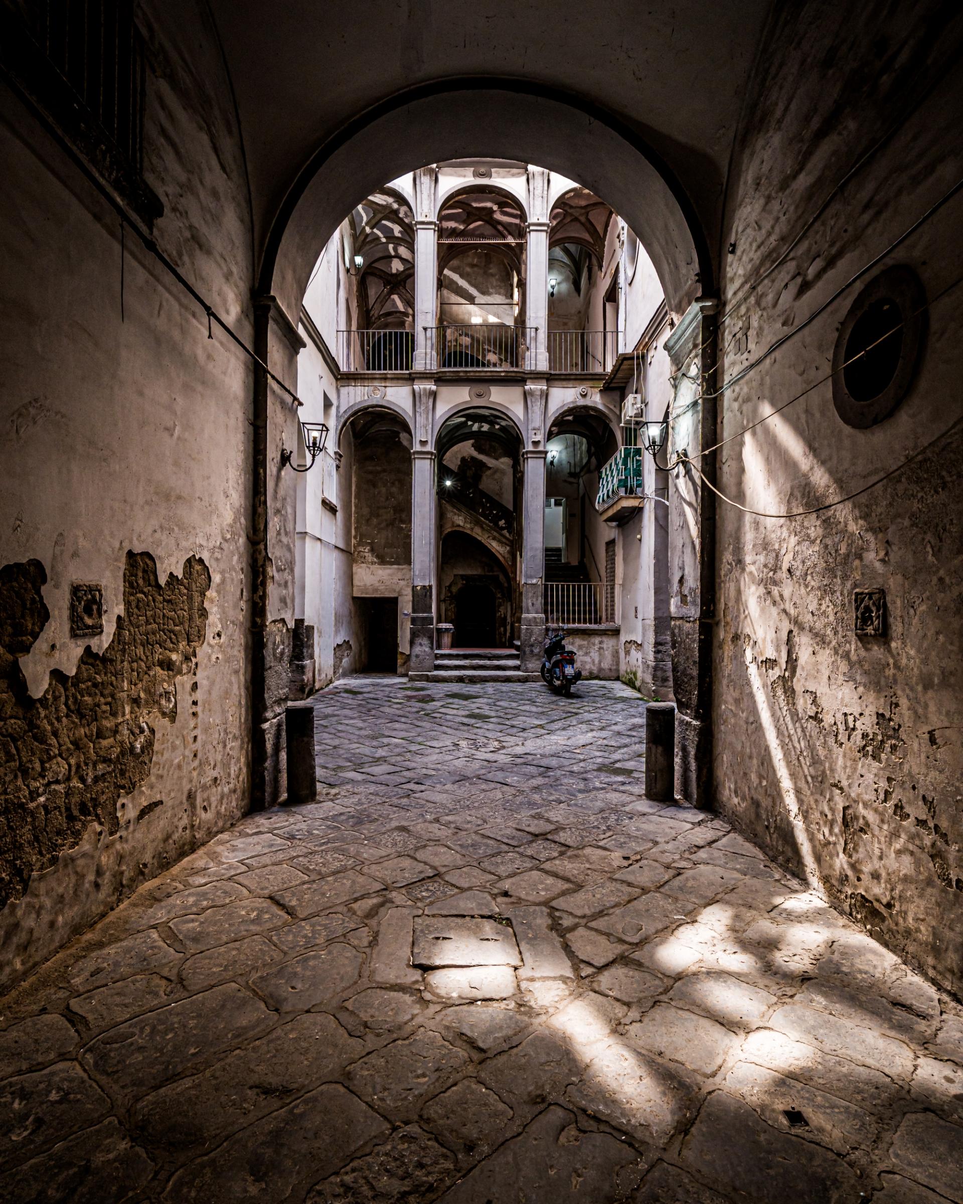 Global Photography Awards Winner - Veiled Naples: the geometry of silence
