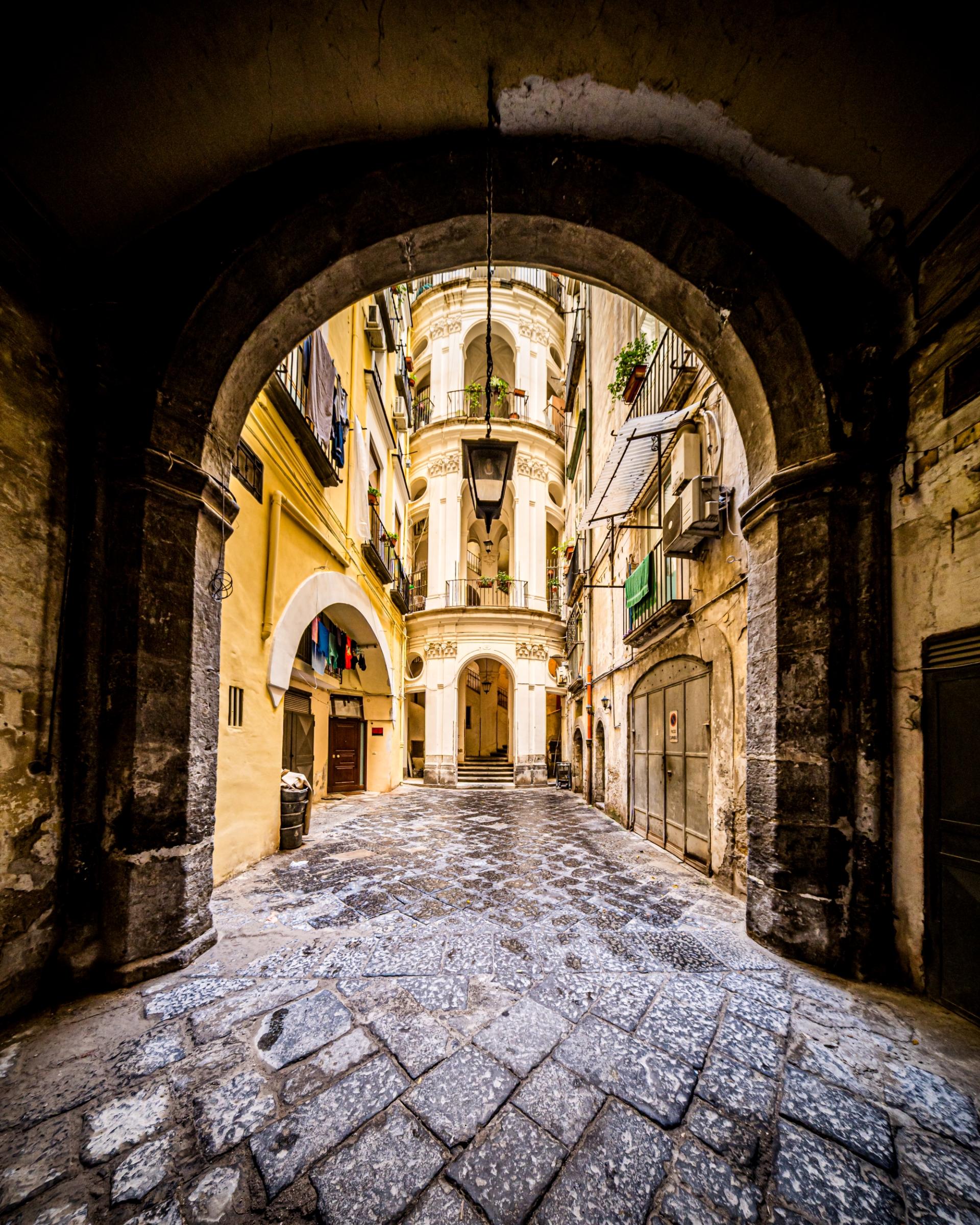 Global Photography Awards Winner - Veiled Naples: the geometry of silence