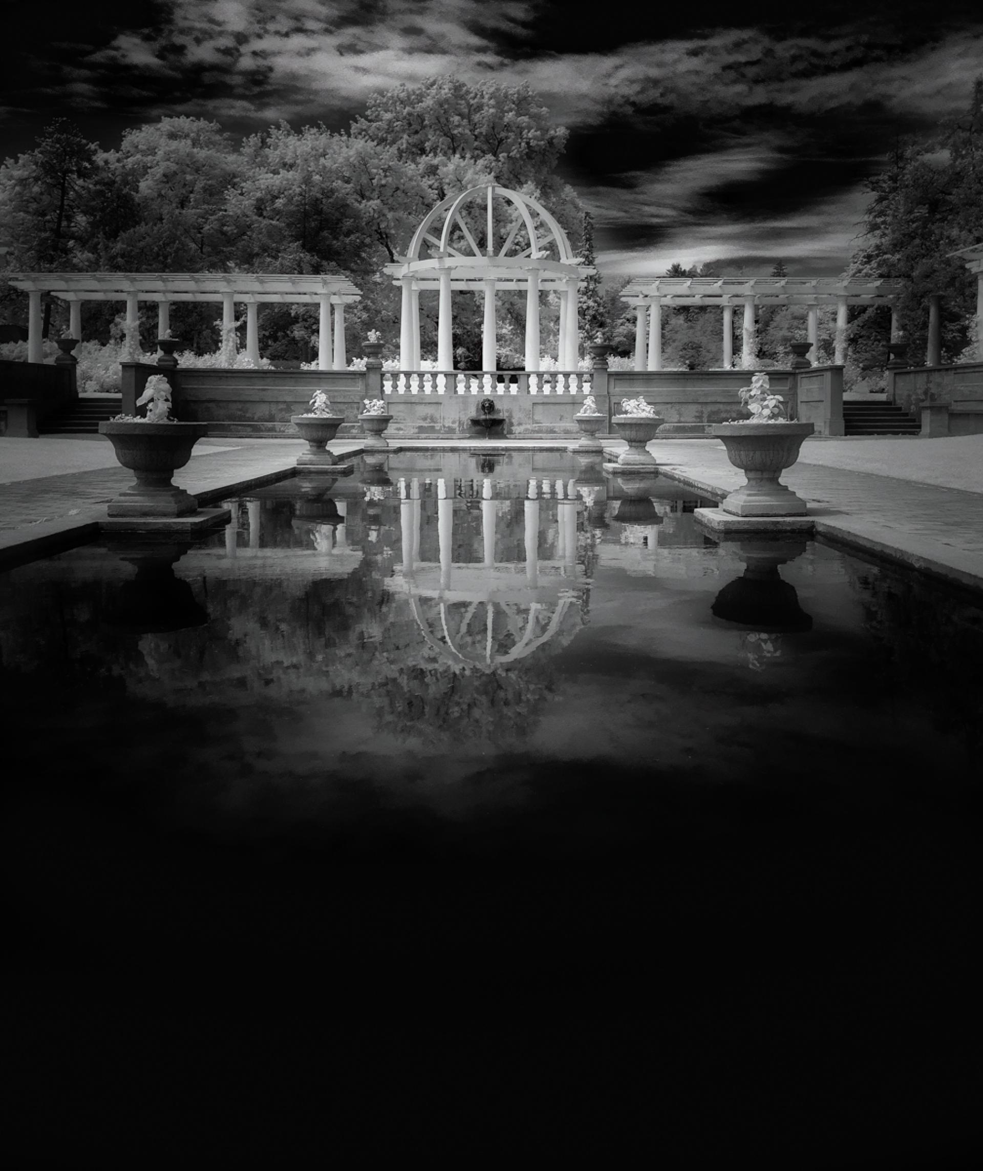 Global Photography Awards Winner - Infrared Garden Pool