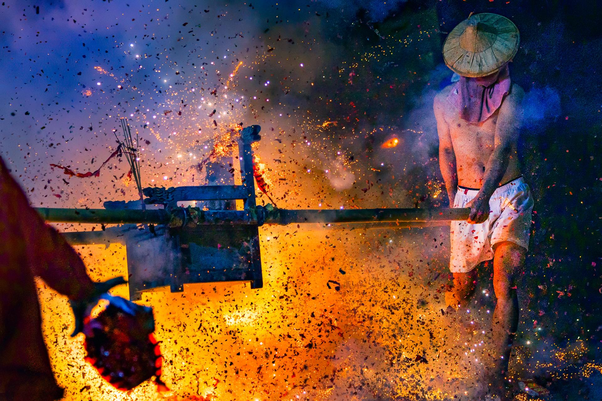Global Photography Awards Winner - Firecracker Tattoos: The Imprint of Devotion