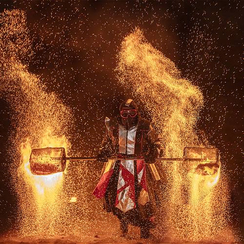 Global Photography Awards Winner - fire dance show