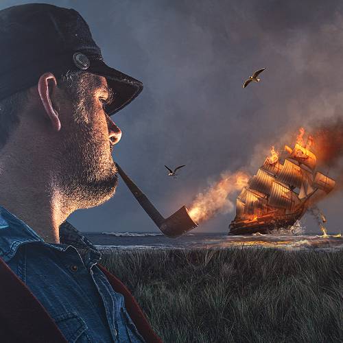 Global Photography Awards Winner - Burning ships from the past